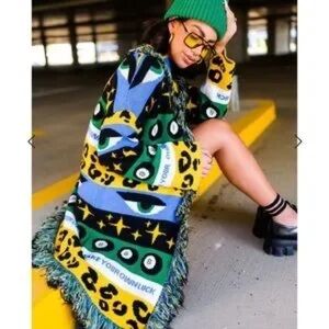 Make your own luck Dressed in LALA duster. :)